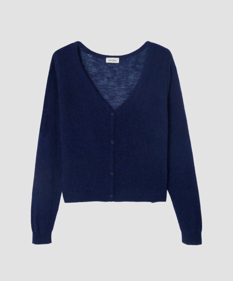 American Vintage Sheer V-Neck Cardigan