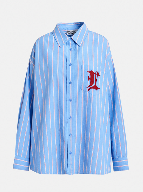 Essentiel Embroidered Stripe Shirt