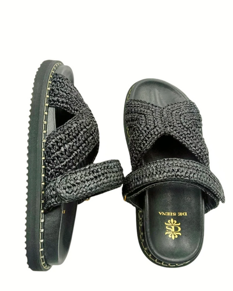 De Siena Zoey Raffia Sandal
