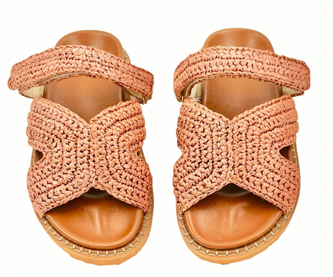 De Siena Zoey Raffia Sandal