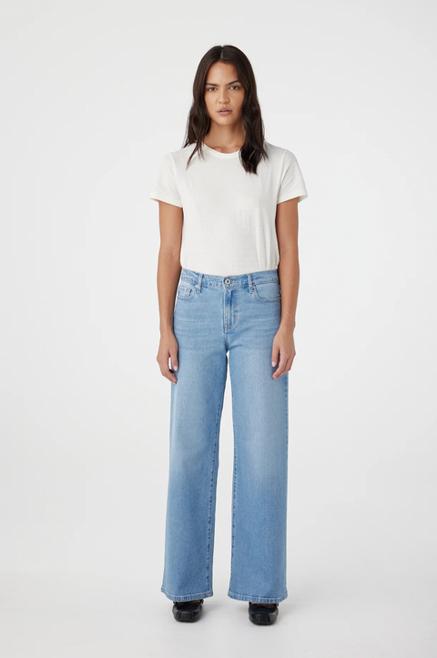 Outland Denim Mia Mid Wide Jean