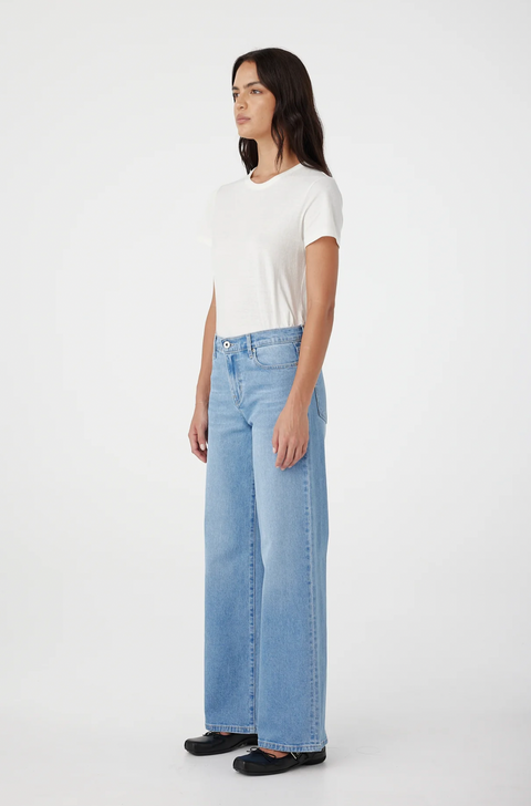 Outland Denim Mia Mid Wide Jean