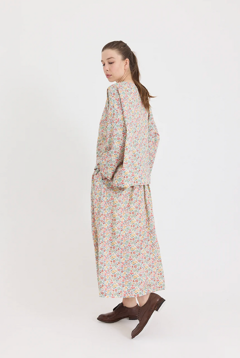 Metta Yuki Top - Liberty Of London Print