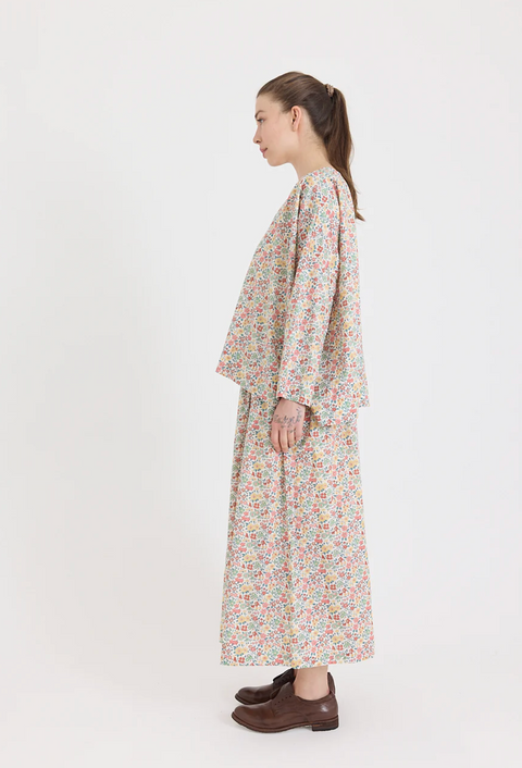 Metta Yuki Top - Liberty Of London Print
