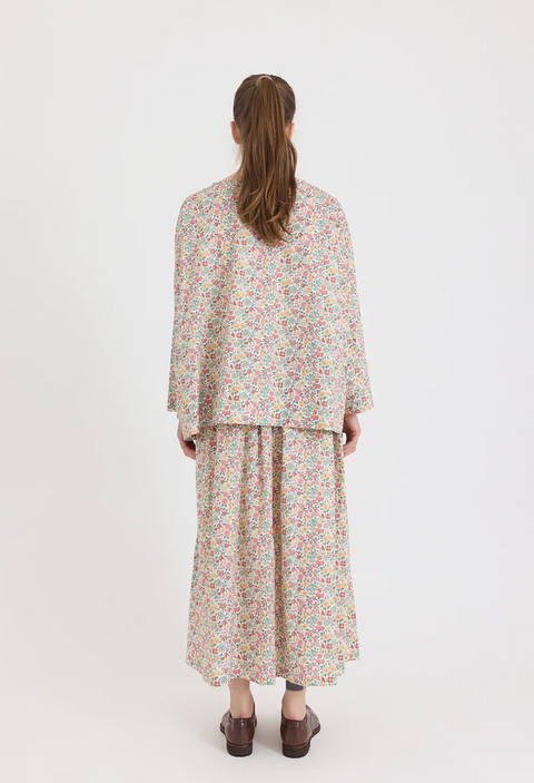 Metta Yuki Top - Liberty Of London Print