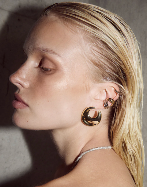 LUV AJ Mercury Disc Ear Cuff Set