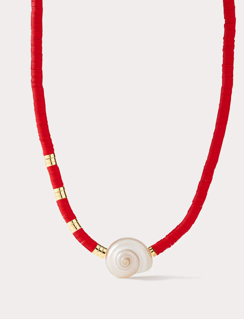 LUV AJ Formentera Shell Necklace