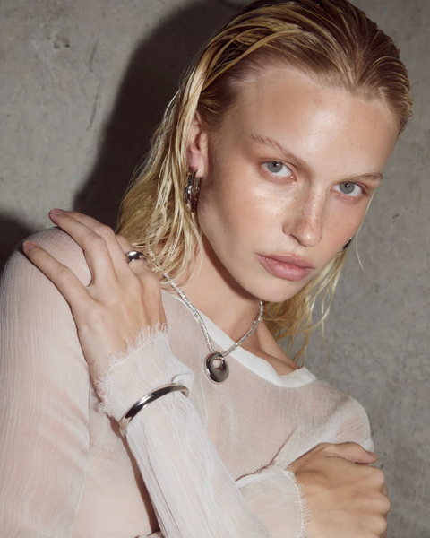 LUV AJ Mercury Disc Bangle