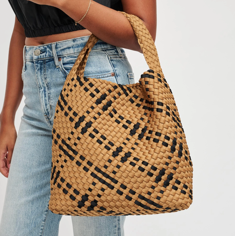 Sol and Selene Woven Neoprene Handbag - Celestial