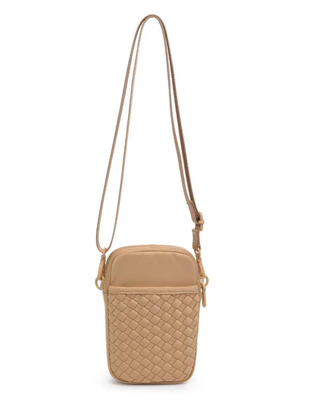Sol and Selene Woven Neoprene Crossbody Bag - Divide and Conquer