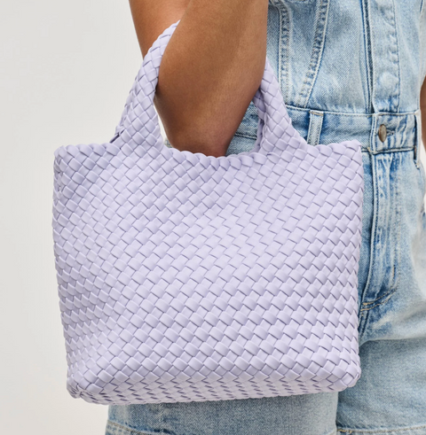 Sol and Selene Woven Neoprene Cross Body Bag - Skys The Limit Small