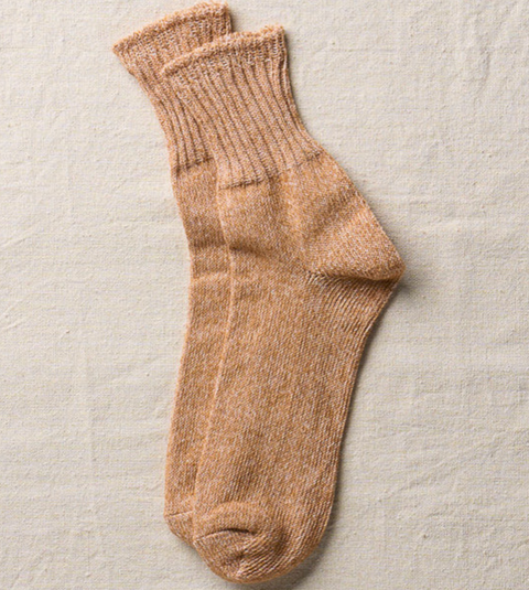 Yahae Washi Organic Cotton Ribbed Socks