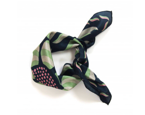 Les Belles Vagabondes Mini Forget-Me-Not Square - Marine Navy