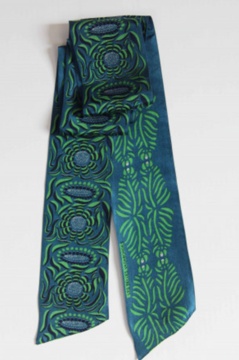 Les Belles Vagabondes Camelia Bandeau - Vert Green