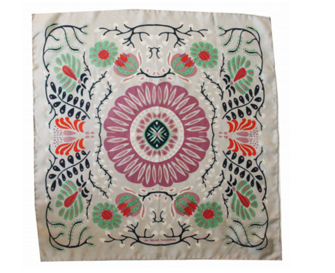 Les Belles Vagabondes Mini Marushka Square - Grey