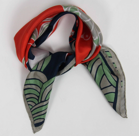 Les Belles Vagabondes Mini Agami Square - Marine Navy