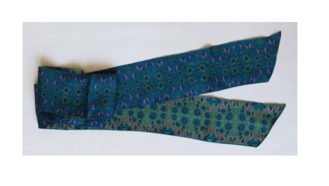 Les Belles Vagabondes Windsor Bandeau - Blue