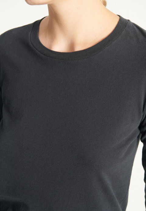 American Vintage Gami Long Sleeve T-Shirt - Black