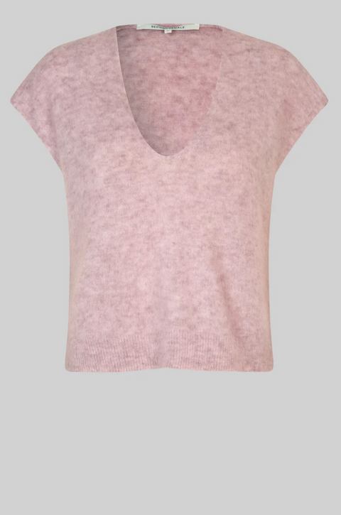 Second Female Camryn Knit Vest - Sepia Rose