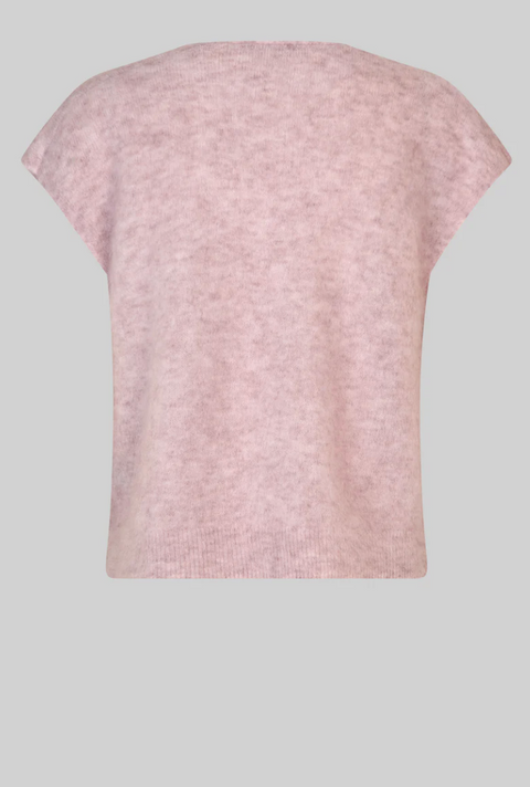 Second Female Camryn Knit Vest - Sepia Rose