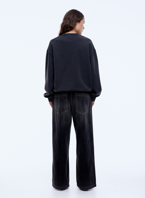 Ena Pelly Vintage Bouquet Sweatshirt - Vintage Black