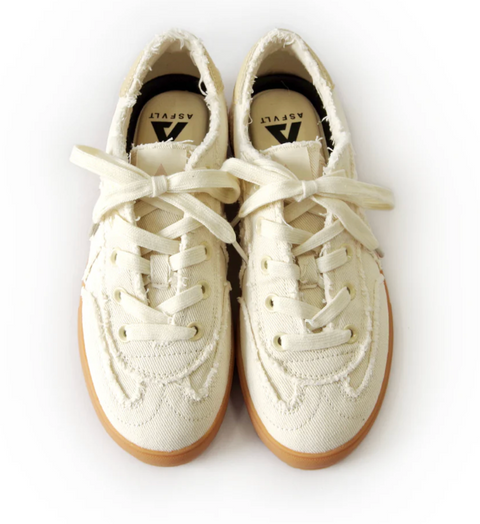 ASFVLT Swing Sneaker - Distressed Off White