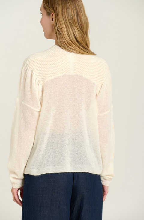 Sita Murt Cape Sweater - Ivory