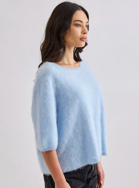 Mia Fratino Eliza Tee - Mid Blue