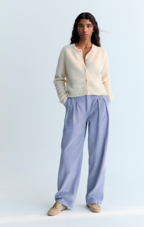 The New Society Nicol Corduroy Pant - Lilac Haze