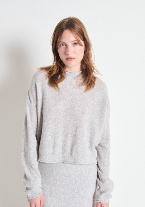 American Vintage Raxow Jumper - Heather Grey