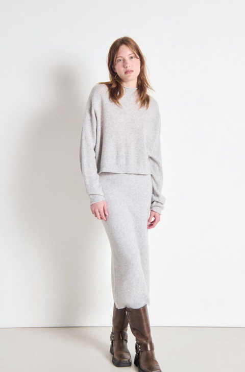 American Vintage Raxow Jumper - Heather Grey