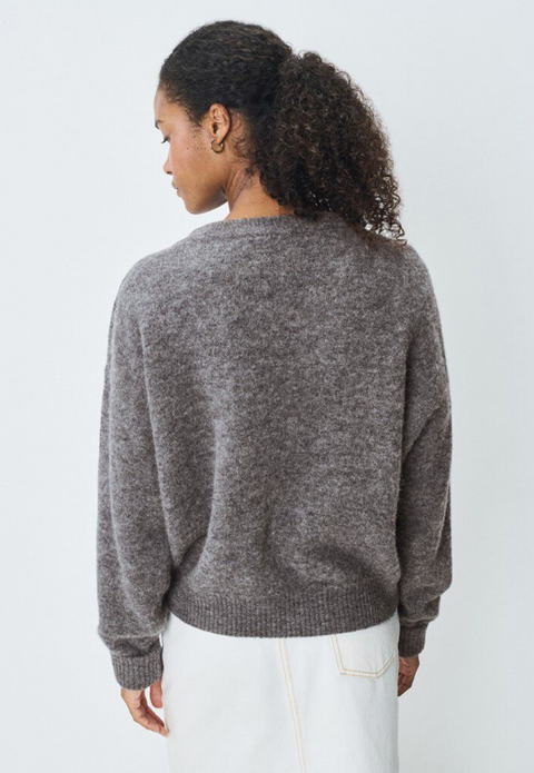 American Vintage Vitow Jumper - Steel Melange