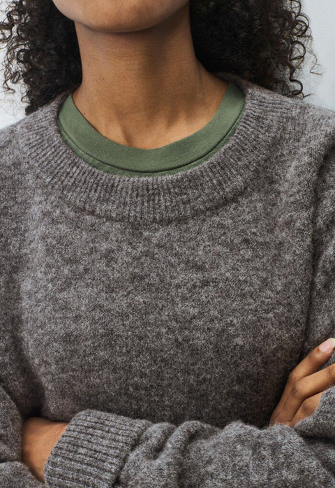 American Vintage Vitow Jumper - Steel Melange