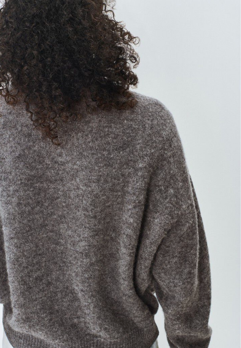 American Vintage Vitow Jumper - Steel Melange