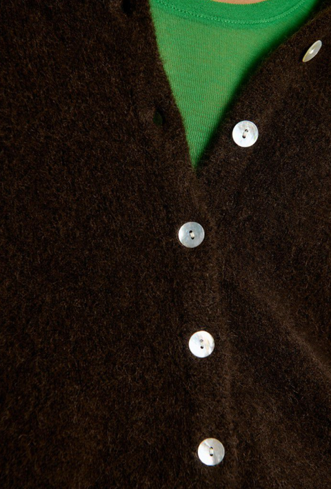American Vintage Vitow Cardigan - Coffee Melange