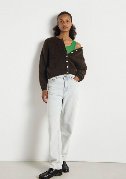 American Vintage Vitow Cardigan - Coffee Melange