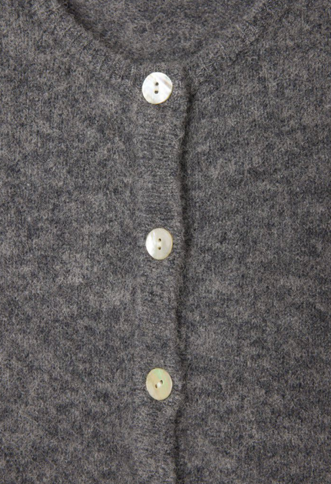 American Vintage Vitow Cardigan - Steel Melange