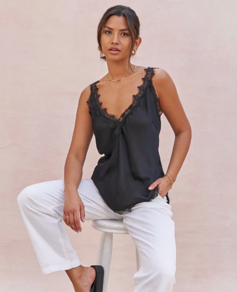 Charli London Solange Camisole - Black
