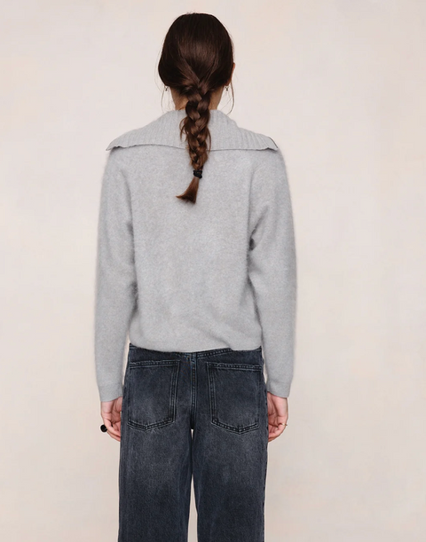 Marle Oscar Zip Up - Fog