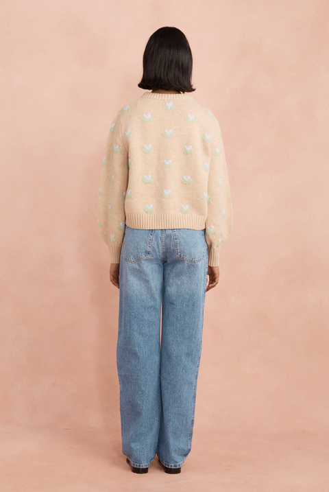 Lovaan Taylor Sweater - Cashew