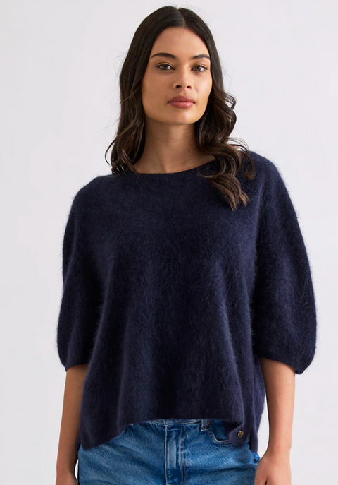 Mia Fratino Eliza Tee - Midnight