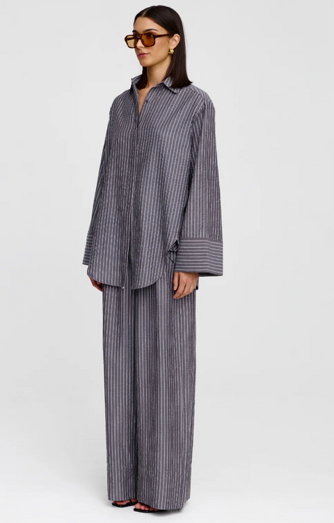 Kinney Elodie Shirt - Charcoal