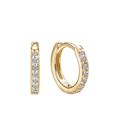 Murkani 11mm Huggies - 18KT Gold Plate