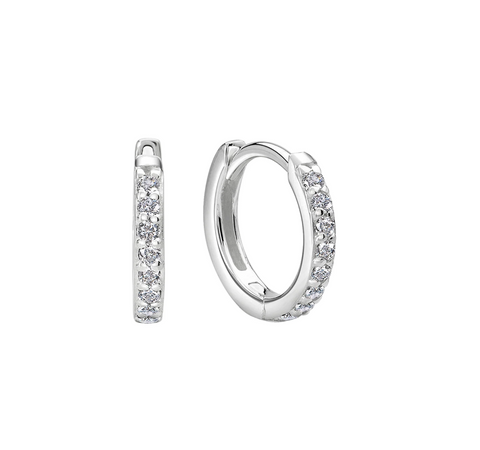Murkani 11mm Huggies - Sterling Silver
