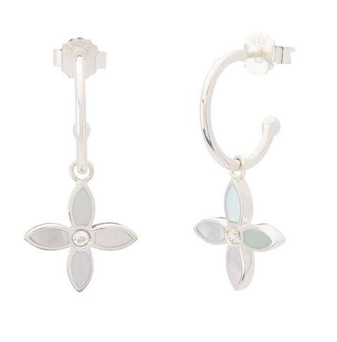 Murkani Desert Flower Small Hoop Earring