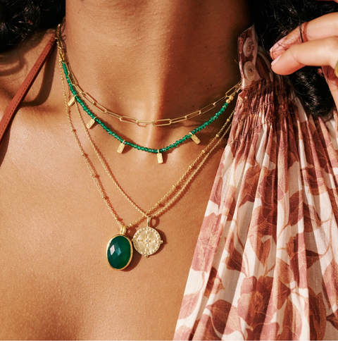 Murkani Green Onyx Choker