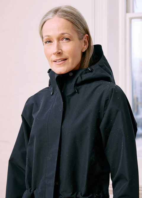Amble Overland Waterproof Jacket - Black