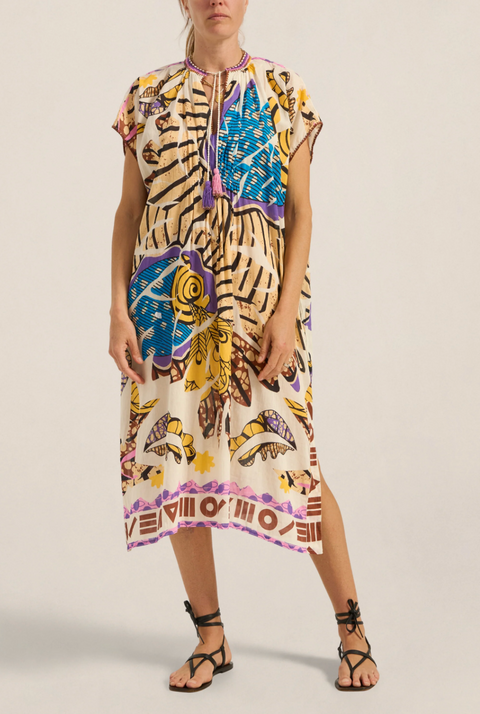 Ilio Nema Thaddeus Caftan - Jungle Print