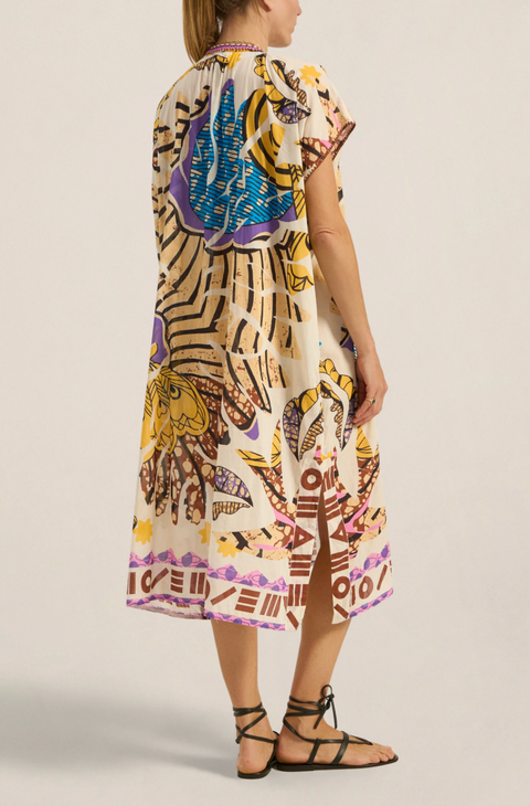 Ilio Nema Thaddeus Caftan - Jungle Print