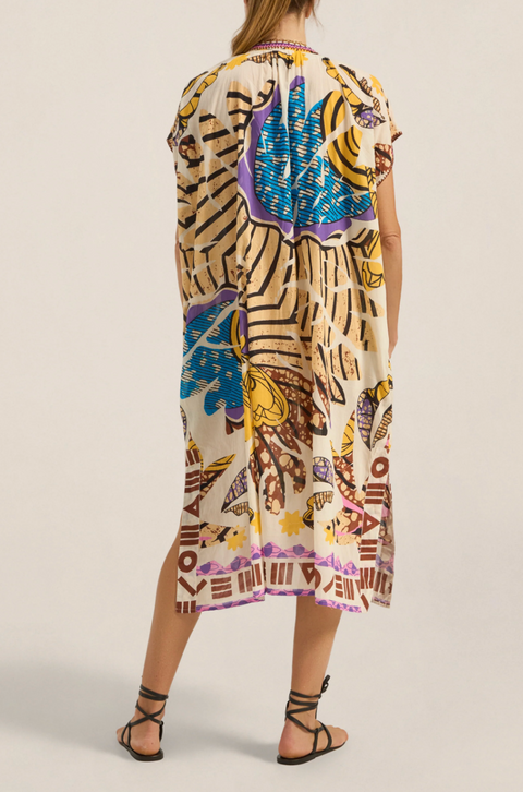Ilio Nema Thaddeus Caftan - Jungle Print